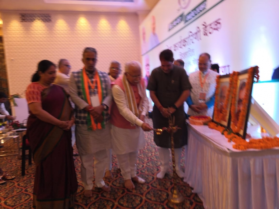 नींद व आराम त्याग कर जुट जाए कार्यकर्ता,भाजपा सरकार ने नई राजनीति संस्कृति को दिया जन्म- मनोहर लाल